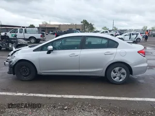 2014 Honda Civic Sedan LX with VIN 19XFB2F54EE256806, listed as a IAAI auction lot 41923101 with 143,775 mi miles. Bid and sale history available at carsss.com. Image 15.