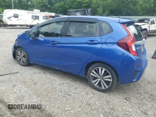 2016 Honda Fit EX with VIN JHMGK5H7XGX041744, listed as a Copart auction lot 60459835 with 76,698 mi miles and Salvage title. Bid and sale history available at DreamBid. Image 2.