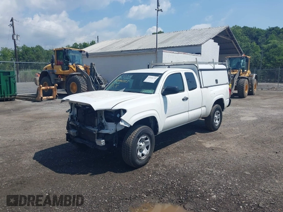 2020 Toyota Tacoma SR with VIN 5TFRX5GN9LX176803, listed as a IAAI auction lot 42646725 with 93,764 mi miles and . Bid and sale history available at DreamBid. Image 2.