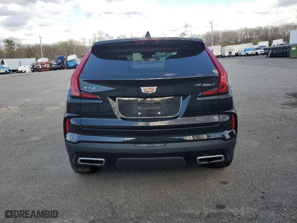 2024 Cadillac XT4 FWD Premium Luxury with VIN 1GYFZCR41RF205418, listed as a Copart auction lot 53528545 with 20,376 mi miles and Clean Title. Bid and sale history available at carsss.com. Image 6.