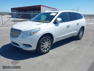 2017 Buick Enclave Leather with VIN 5GAKRBKD7HJ228336, listed as a IAAI auction lot 41797864 with 61,838 mi miles. Bid and sale history available at carsss.com. Image 2.