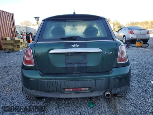 2011 MINI Hardtop with VIN WMWSU3C57BTX97173, listed as a Copart auction lot 50369155 with 122,713 mi miles and Salvage Title. Bid and sale history available at DreamBid. Image 6.