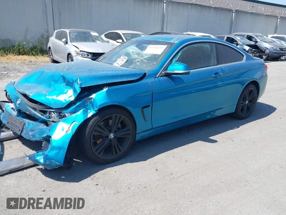 2018 BMW 4 Series 430i z VIN WBA4W3C56JAE99472, wystawiony jako IAAI lot #41936345 z przebiegiem 40 892 mil mil oraz . Historia ofert i sprzedaży dostępna na DreamBid. Obrazek 2.
