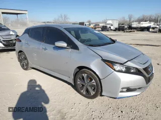 2022 Nissan LEAF SV Plus with VIN 1N4BZ1CV8NC551509, listed as a Copart auction lot 88033145 with 39,679 mi miles and Salvage Title. Bid and sale history available at DreamBid. Image 4.