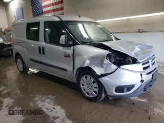 2017 Ram ProMaster City Cargo Van Tradesman SLT with VIN ZFBERFBB3H6F89783, listed as a Copart auction lot 81505394 with 130,196 mi miles and Salvage Title. Bid and sale history available at carsss.com. Image 4.
