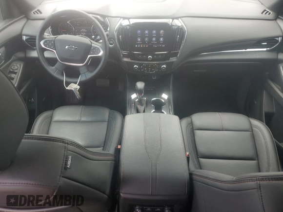 2023 Chevrolet Traverse RS with VIN 1GNEVJKWXPJ343036, listed as a Copart auction lot 57858945 with 16,074 mi miles and Salvage title. Bid and sale history available at DreamBid. Image 8.