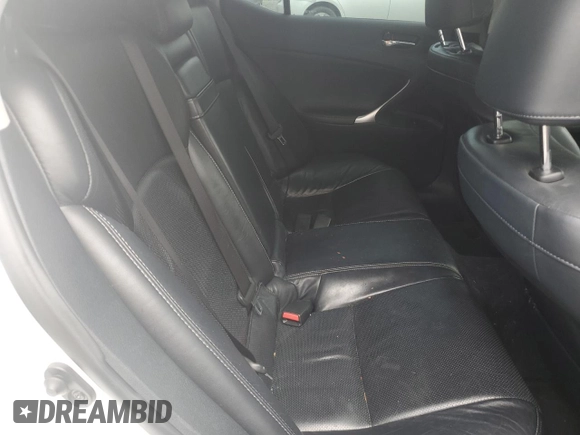 2011 Lexus IS 250 with VIN JTHCF5C27B5051554, listed as a Copart auction lot 56521425 with 133,661 mi miles and Salvage title. Bid and sale history available at DreamBid. Image 10.