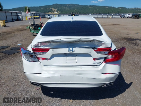 2020 Honda Accord Sport with VIN 1HGCV1F31LA003706, listed as a IAAI auction lot 42626232 with 67,758 mi miles and . Bid and sale history available at DreamBid. Image 16.