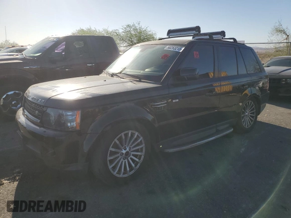 2012 Land Rover Range Rover Sport HSE with VIN SALSF2D44CA753411, listed as a Copart auction lot 58253215 with Not provided miles and Clean title. Bid and sale history available at DreamBid. Image 1.