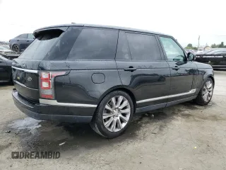 2017 Land Rover Range Rover с VIN SALGS5FE1HA362815, выставлен на аукционе Copart как лот 61987445 с пробегом 138 249 миль миль и Списание • Salvage title. История ставок и продаж доступна на DreamBid. Изображение 3.