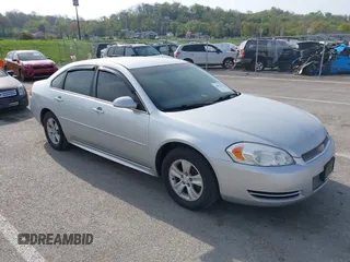 2012 Chevrolet Impala LS Fleet with VIN 2G1WF5E30C1317772, listed as a IAAI auction lot 42017539 with 165,394 mi miles and . Bid and sale history available at DreamBid. Image 1.