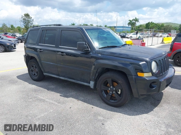 2009 Jeep Patriot Sport with VIN 1J4FT28BX9D140446, listed as a IAAI auction lot 40098694 with 202,342 mi miles and . Bid and sale history available at DreamBid. Image 1.