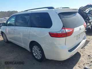 2017 Toyota Sienna XLE Auto Access Seat with VIN 5TDYZ3DCXHS779396, listed as a IAAI auction lot 41634198 with 99,283 mi miles and . Bid and sale history available at DreamBid. Image 3.
