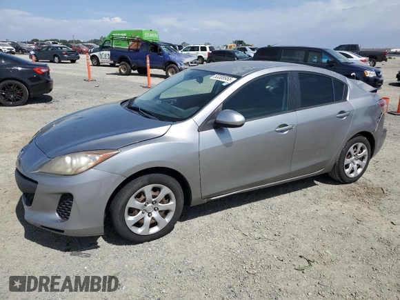 2012 Mazda 3 i Sport with VIN JM1BL1UF9C1504680, listed as a Copart auction lot 53308955 with 116,339 mi miles and Salvage Title. Bid and sale history available at DreamBid. Image 1.