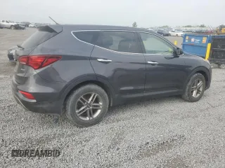 2018 Hyundai Santa Fe 2.4L with VIN 5XYZT3LB5JG561321, listed as a Copart auction lot 54839005 with 90,319 mi miles and Salvage title. Bid and sale history available at DreamBid. Image 3.