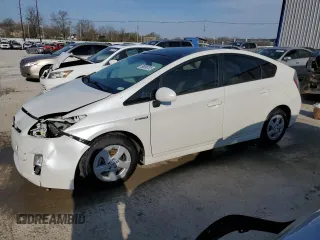 2010 Toyota Prius II with VIN JTDKN3DU7A1267706, listed as a Copart auction lot 50698735 with 157,582 mi miles and Salvage Title. Bid and sale history available at carsss.com. Image 1.
