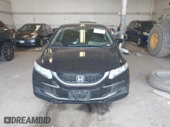 2015 Honda Civic LX with VIN 19XFB2F51FE235588, listed as a IAAI auction lot 42167966 with Not Provided miles and . Bid and sale history available at carsss.com. Image 12.