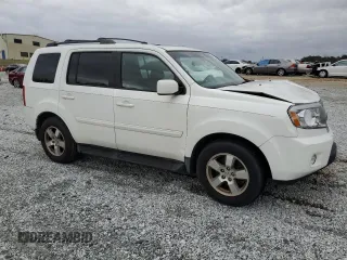 2011 Honda Pilot EX-L with VIN 5FNYF3H77BB005236, listed as a Copart auction lot 47401105 with 255,920 mi miles and Salvage Title. Bid and sale history available at DreamBid. Image 4.