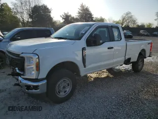 2024 Ford F-250 XL with VIN 1FT7X2BA7REC10557, listed as a Copart auction lot 52480855 with 7,907 mi miles and Salvage title. Bid and sale history available at DreamBid. Image 1.