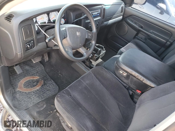 2005 Dodge 1500 ST with VIN 1D7HU18N55J590605, listed as a Copart auction lot 52386345 with 185,364 mi miles and Salvage Title. Bid and sale history available at carsss.com. Image 8.
