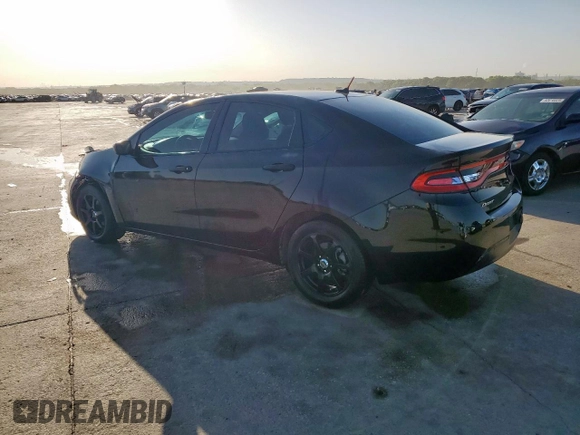 2013 Dodge Dart SE with VIN 1C3CDFAAXDD247444, listed as a Copart auction lot 52137175 with 44,450 mi miles and Salvage Title. Bid and sale history available at carsss.com. Image 2.