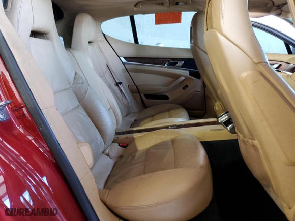 2012 Porsche Panamera with VIN WP0AA2A74CL013572, listed as a Copart auction lot 44519805 with 145,545 mi miles and Salvage Title. Bid and sale history available at carsss.com. Image 10.