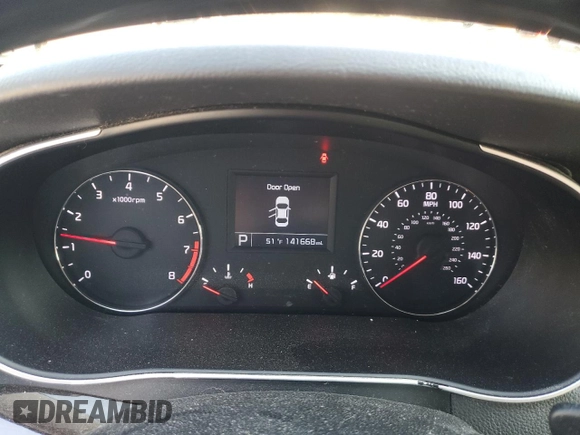 2014 Kia Cadenza Premium with VIN KNALN4D74E5138578, listed as a Copart auction lot 47606025 with 141,668 mi miles and Salvage Title. Bid and sale history available at DreamBid. Image 9.