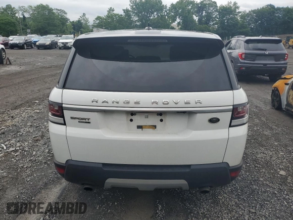 2016 Land Rover Range Rover Sport HSE with VIN SALWR2VFXGA637354, listed as a Copart auction lot 60761645 with 201,168 mi miles and Clean title. Bid and sale history available at DreamBid. Image 6.