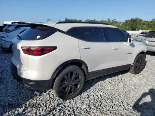 2020 Chevrolet Blazer RS with VIN 3GNKBERS6LS685887, listed as a Copart auction lot 55121675 with 47,743 mi miles and Salvage title. Bid and sale history available at DreamBid. Image 3.