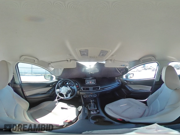 2015 Mazda 3 i Touring with VIN 3MZBM1V77FM167113, listed as a Copart auction lot 58027245 with 97,914 mi miles and Salvage title. Bid and sale history available at DreamBid. Image 14.