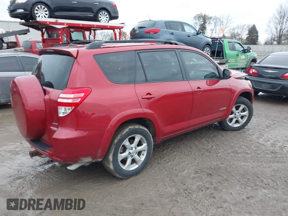 2011 Toyota RAV4 Ltd with VIN JTMDK4DV8B5103763, listed as a IAAI auction lot 40925549 with 1 mi miles. Bid and sale history available at carsss.com. Image 4.
