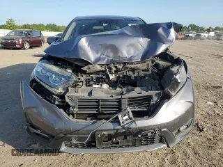 2017 Honda CR-V EX with VIN 7FARW1H52HE046880, listed as a Copart auction lot 52729505 with 0 mi miles and Salvage Title. Bid and sale history available at carsss.com. Image 5.