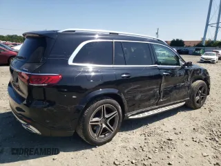 2022 Mercedes-Benz GLS 450 with VIN 4JGFF5KE7NA789310, listed as a Copart auction lot 67919734 with 51,214 mi miles and Salvage Title. Bid and sale history available at DreamBid. Image 3.