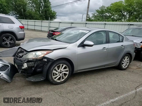 2012 Mazda 3 i Touring z VIN JM1BL1V77C1671336, wystawiony jako Copart lot #56644105 z przebiegiem 166 382 mil mil oraz Szkoda całkowita • Salvage title. Historia ofert i sprzedaży dostępna na DreamBid. Obrazek 13.