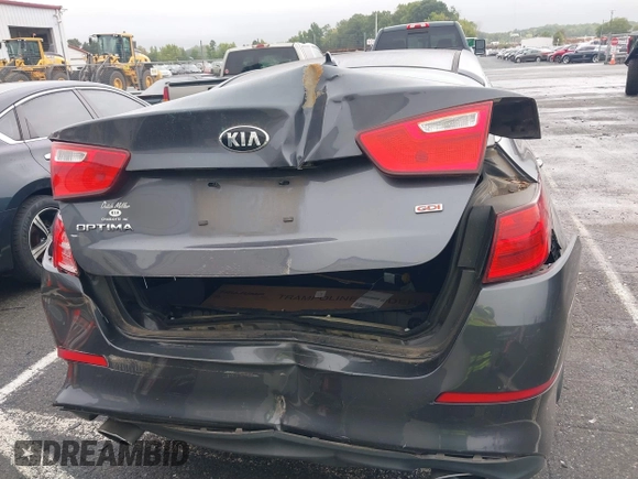 2015 Kia Optima LX z VIN KNAGM4A73F5624101, wystawiony jako IAAI lot #40746046 z przebiegiem 166 468 mil mil oraz . Historia ofert i sprzedaży dostępna na DreamBid. Obrazek 6.