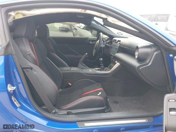 2023 Subaru BRZ Limited with VIN JF1ZDBE11P9707502, listed as a IAAI auction lot 41166428 with 15,407 mi miles. Bid and sale history available at carsss.com. Image 5.