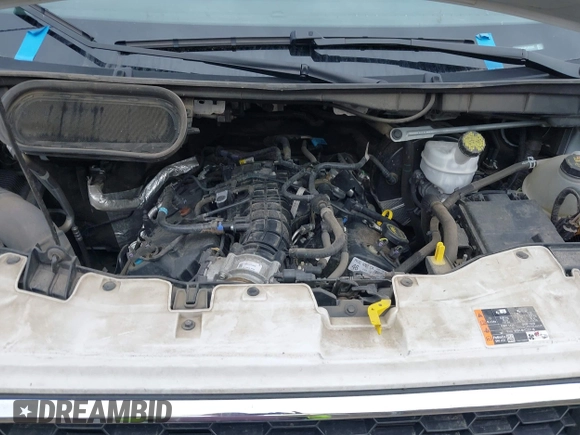 2023 Ford Transit Passenger XL with VIN 1FBAX2YG3PKA63237, listed as a IAAI auction lot 41996063 with 58,429 mi miles and . Bid and sale history available at DreamBid. Image 10.