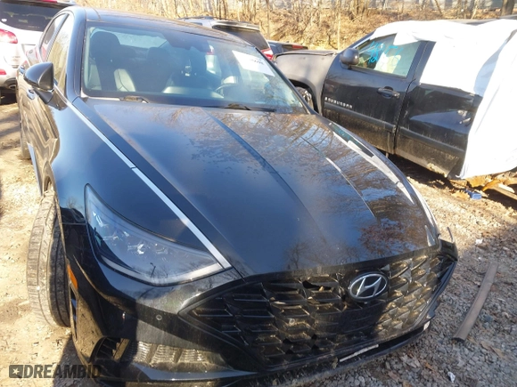 2022 Hyundai Sonata Limited with VIN KMHL34J29NA213375, listed as a IAAI auction lot 41726698 with 45,688 mi miles. Bid and sale history available at carsss.com. Image 21.