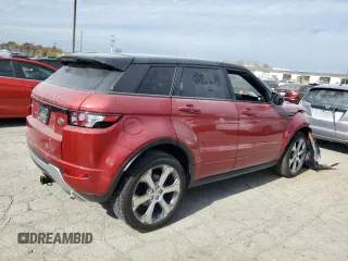 2014 Land Rover Range Rover Evoque Dynamic with VIN SALVT2BGXEH858239, listed as a Copart auction lot 76746514 with Not provided miles and Salvage title. Bid and sale history available at DreamBid. Image 3.