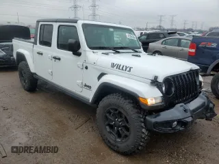 2021 Jeep Gladiator Freedom с VIN 1C6HJTAG9ML605725, выставлен на аукционе Copart как лот 47885265 с пробегом 45 085 миль миль и Списание • Salvage title. История ставок и продаж доступна на DreamBid. Изображение 4.