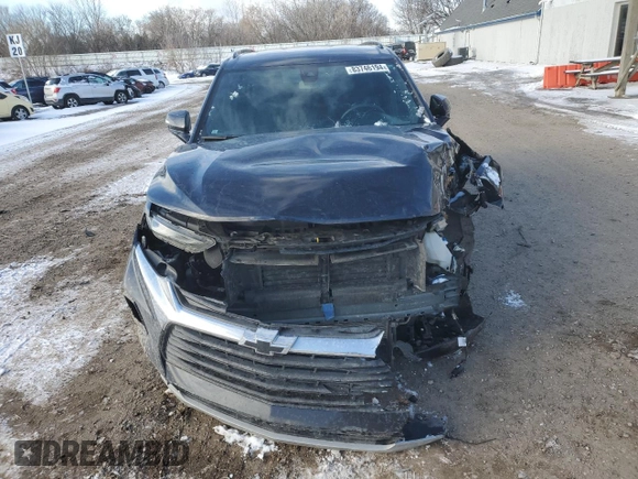 2021 Chevrolet Blazer LT z VIN 3GNKBHRS7MS526461, wystawiony jako Copart lot #83746194 z przebiegiem 62 816 mil mil oraz Szkoda całkowita • Salvage title. Historia ofert i sprzedaży dostępna na DreamBid. Obrazek 5.