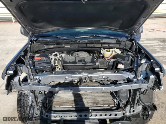 2022 GMC Sierra 1500 SLT with VIN 1GTU9DED6NZ208526, listed as a Copart auction lot 87836935 with 50,864 mi miles and Salvage Title. Bid and sale history available at carsss.com. Image 11.
