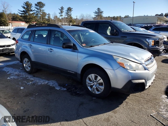 2013 Subaru Outback 2.5i with VIN 4S4BRCAC2D1303172, listed as a Copart auction lot 46005195 with 115,795 mi miles and Salvage title. Bid and sale history available at DreamBid. Image 4.