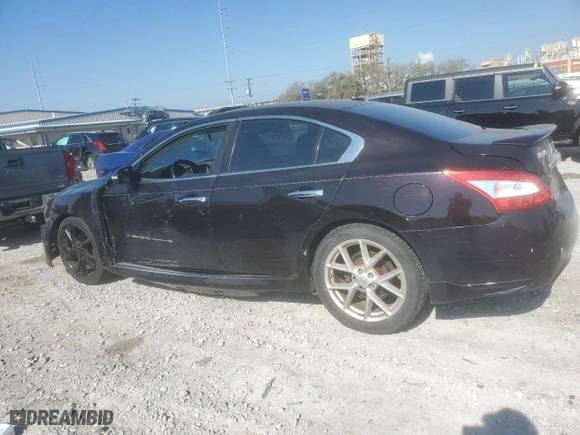 2011 Nissan Maxima 3.5 SV w/Premium Pkg with VIN 1N4AA5AP0BC804848, listed as a Copart auction lot 48809545 with 199,478 mi miles and Clean Title. Bid and sale history available at carsss.com. Image 2.