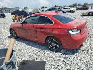 2017 BMW 2 Series 230i with VIN WBA2F9C37HV664597, listed as a Copart auction lot 58743925 with 40,537 mi miles and Salvage title. Bid and sale history available at DreamBid. Image 2.