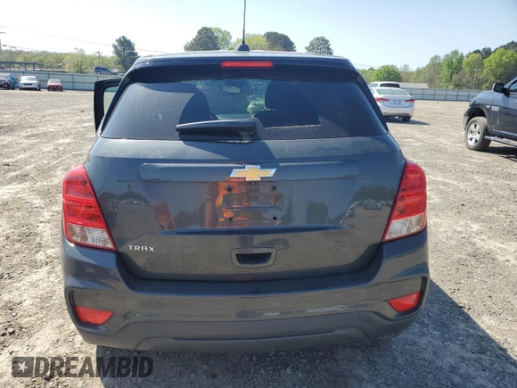 2019 Chevrolet Trax LS with VIN 3GNCJKSB1KL169509, listed as a Copart auction lot 52601765 with 99,114 mi miles and Salvage Title. Bid and sale history available at carsss.com. Image 6.