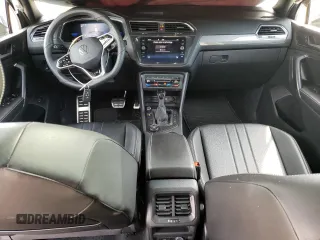 2022 Volkswagen Tiguan SE R-Line Black with VIN 3VV8B7AX2NM051233, listed as a Copart auction lot 54546455 with 61,848 mi miles and Salvage title. Bid and sale history available at DreamBid. Image 8.