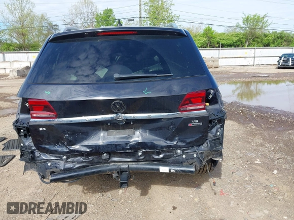 2019 Volkswagen Atlas SE with VIN 1V2UR2CA3KC613611, listed as a IAAI auction lot 42135382 with 62,514 mi miles and . Bid and sale history available at DreamBid. Image 17.
