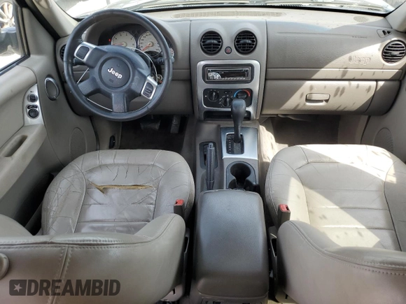 2003 Jeep Liberty Limited with VIN 1J4GK58K03W714248, listed as a Copart auction lot 55856445 with 195,192 mi miles and Salvage title. Bid and sale history available at DreamBid. Image 8.