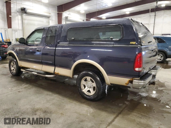 1999 Ford F-150 XL with VIN 2FTRX18L1XCA21529, listed as a Copart auction lot 45508675 with 258,940 mi miles and Salvage Title. Bid and sale history available at carsss.com. Image 2.